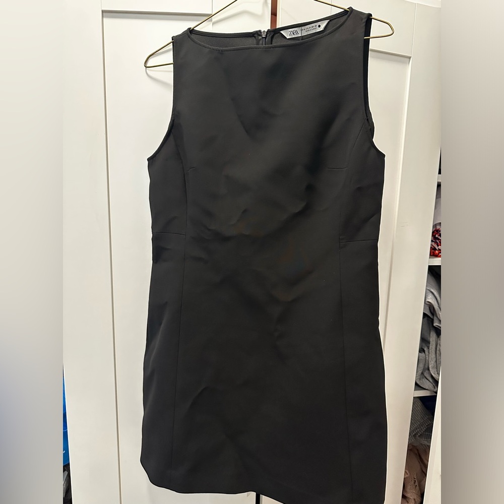 Zara black sleeveless dress